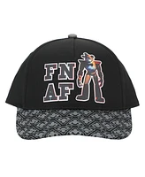 Five Nights at Freddy's Boys Aop Brim Black Baseball Cap