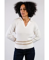 Able Women's Jenna Polo Sweater