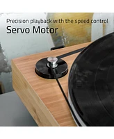 Fluance RT85 Reference High Fidelity Vinyl Turntable Record Player with Ortofon 2M Blue Cartridge, Acrylic Platter, Weight