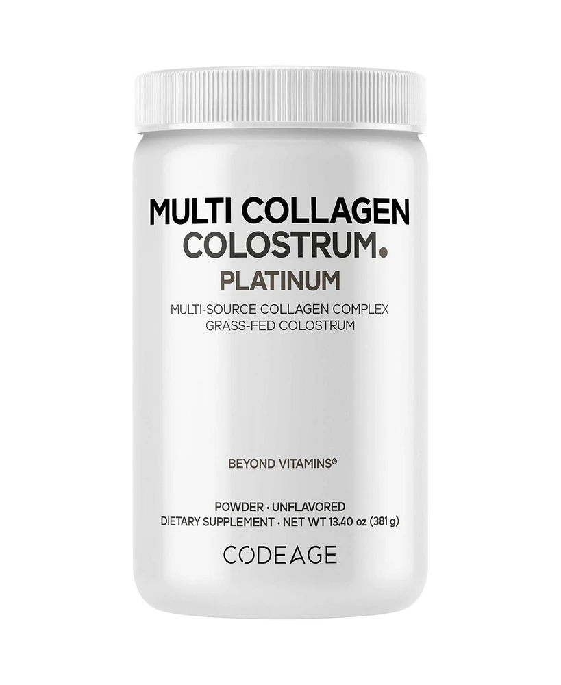 Codeage Multi Collagen Colostrum Powder Platinum