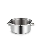 Cook N Home 11-Quart Stainless Steel Basics Canning Juice Steamer Extractor With lid, and hose with clamp