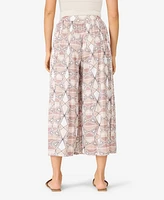 Cable & Gauge Women's Wide Leg Crop Pant