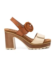 Women's Heeled Platform Sandals By Xti