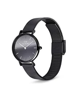 Daniel Wellington Women's Analog Black Stainless-Steel Watch, 28mm