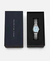 Daniel Wellington Women's Analog Silver Tone Stainless-Steel Watch, 22mm