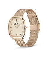 Daniel Wellington Men's Analog Rose Gold-Tone Stainless Steel Watch