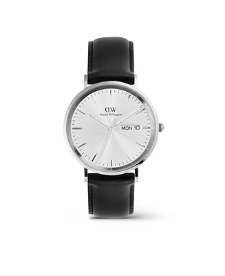 Daniel Wellington Men's Analog Leather Watch