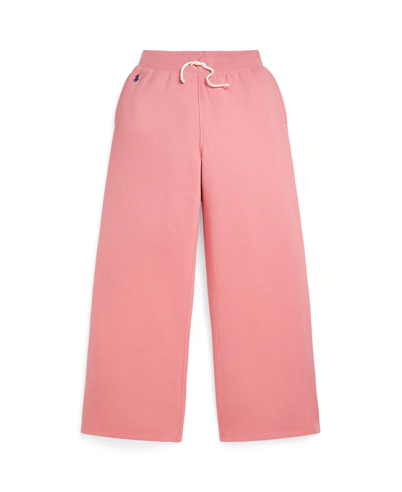 Polo Ralph Lauren Big Girls Fleece Wide Leg Sweatpants