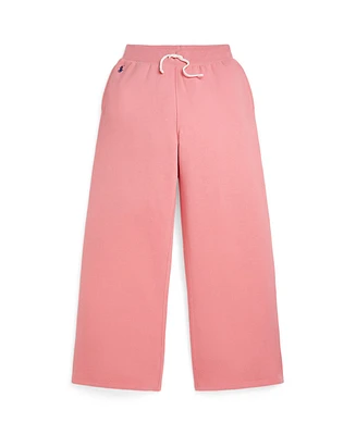 Polo Ralph Lauren Big Girls Fleece Wide Leg Sweatpants