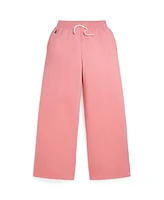 Polo Ralph Lauren Big Girls Fleece Wide Leg Sweatpants