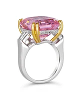 Anna Zuckerman Cali 10 Carat Argyle Pink Crystalline Ring