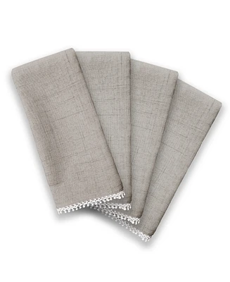Lenox French Perle 19" x Napkins Set, 4 Piece