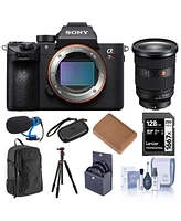 Sony Alpha a7R Iv Mirrorless Camera (V2) with Fe 24-70mm f/2.8 Gm Lens, Bundle with Alpine 200 Backpack, 128GB Memory Card, Np-FZ100 Battery, TASC300