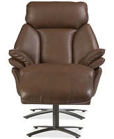 Guermo Leather Power Recliner, Exclusively at Macy's