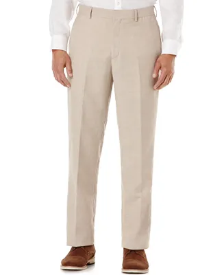 Cubavera Men's Linen Blend Flat Front Pant