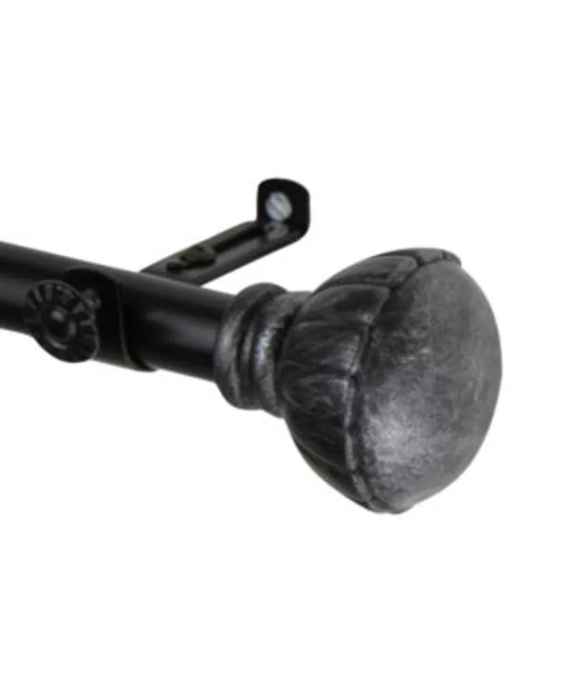 Rod Desyne Magnolia Single Curtain Rod Hardware Collection