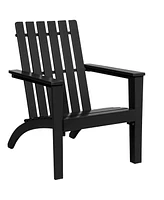 Patio Adirondack Chair Acacia Wood Lounge Armrest Garden Deck