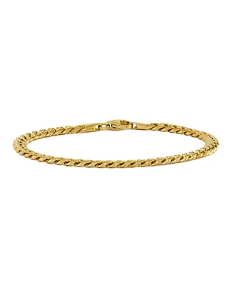 Curb Chain Bracelet, 5MM - Gold
