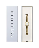 Rosefield Boxelle Women's Two Tone Stainless Steel Bracelet Watch 19.5mm