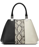 Calvin Klein Granite Convertible Pleated Satchel