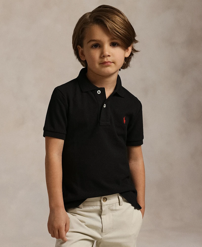 Polo Ralph Lauren Toddler and Little Boys Cotton Mesh Shirt