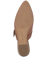 Lucky Brand Women's Nicona Eyelet Buckle Mule Flats