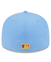 New Era Men's Light Blue Colorado Rockies 2025 City Connect Low Profile 59FIFTY Fitted Hat