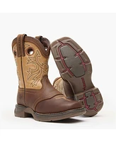 Durango Boys Lil Rebel by Kids Brown Tan Western Boot