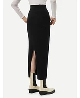 Gobi Cashmere Women's Cashmere Midi Skirt
