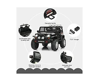12V Kids Remote Control Electric Ride On Truck Car with Lights and Music