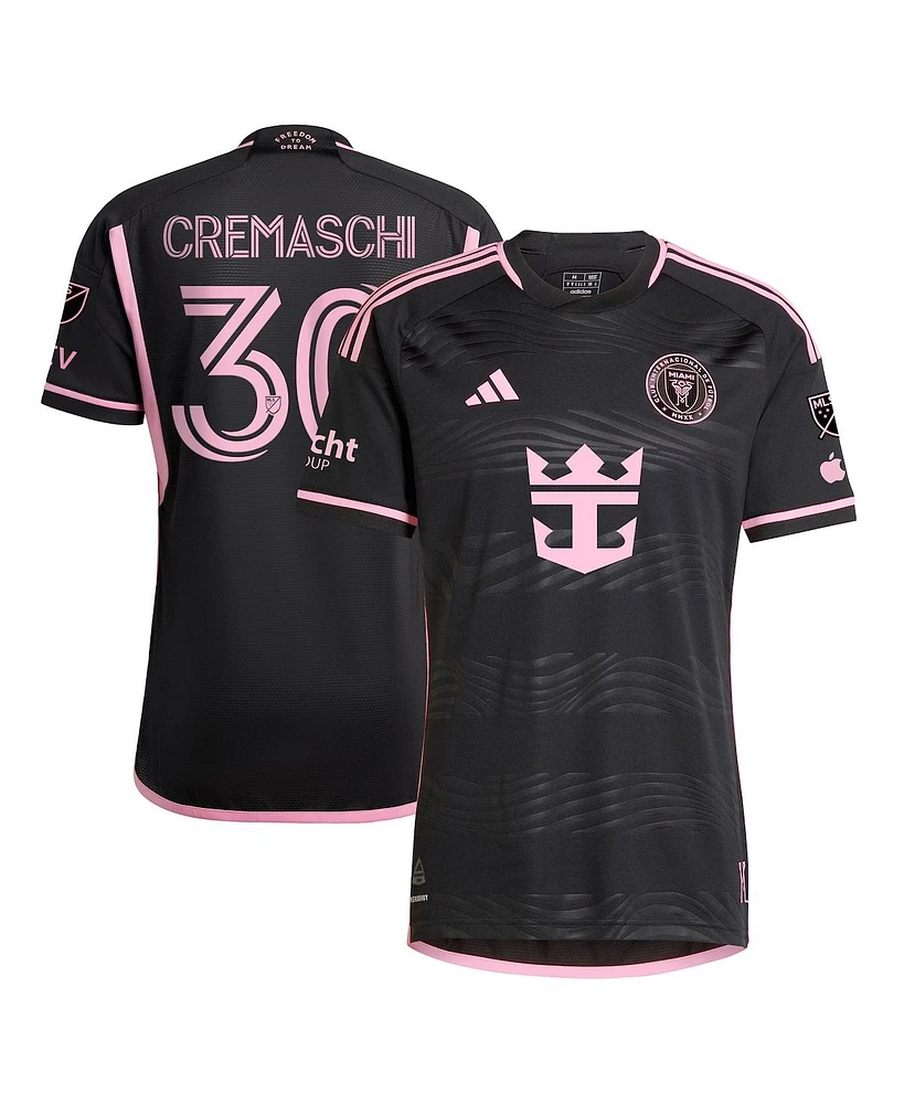 Adidas Men's Benjamin Cremaschi Black Inter Miami Cf 2024 La Noche Authentic Player Jersey