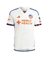 Adidas Men's Matt Miazga White Fc Cincinnati 2024 The Canvas Kit Authentic Player Jersey