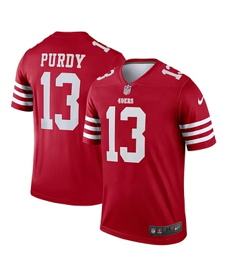 Nike Men's Brock Purdy Scarlet San Francisco 49ers Team Legend Jersey