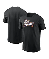 Nike Men's Black San Francisco Giants 2025 City Connect Wordmark T-Shirt