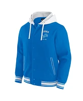 Fanatics Men's Blue Detroit Lions Full-Snap Hoodie Jacket