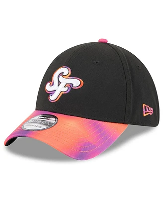 New Era Men's Black/Orange San Francisco Giants 2025 City Connect 39THIRTY Flex Hat