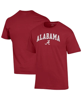 Champion Men's Crimson Alabama Tide Arched Logo T-Shirt