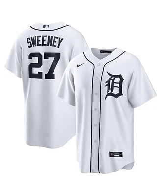 Nike Men's Trey Sweeney White Detroit Tigers Home Replica Jersey