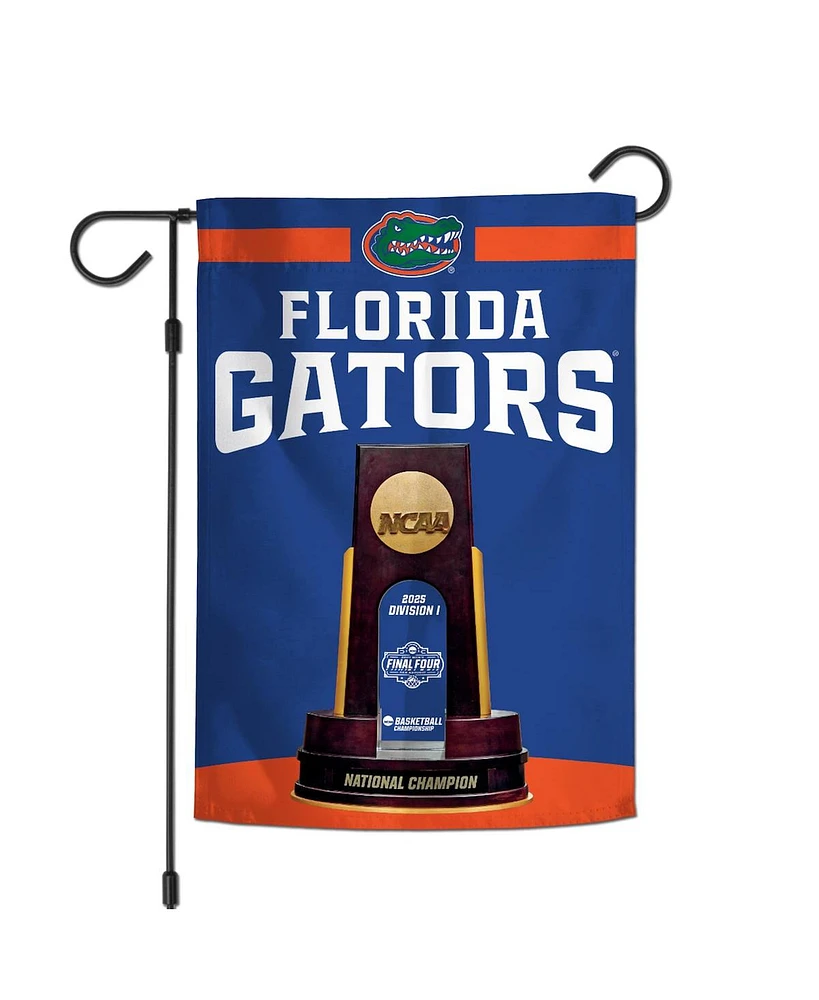 Wincraft Florida Gators 2025 Ncaa Men's Basketball National Champions 12'' x 18'' Double-Sided Garden Flag