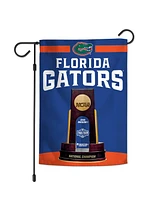 Wincraft Florida Gators 2025 Ncaa Men's Basketball National Champions 12'' x 18'' Double-Sided Garden Flag