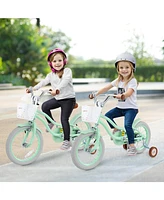 14 Inch Kids Bike with Adjustable Seat and Bell for 3-8 Years Olds