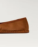 Mango Women's Velour Slippers