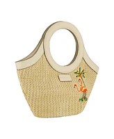 Tommy Bahama Flamingo Embroidery Tote