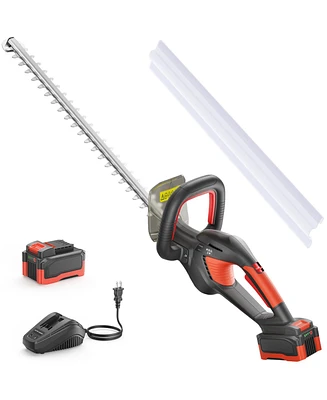 20V Max 20" Cordless Hedge Trimmer (Battery & Charger Included)