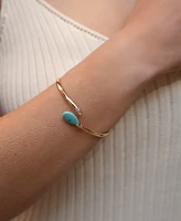 Ettika Turquoise Solstice Cuff Bracelet