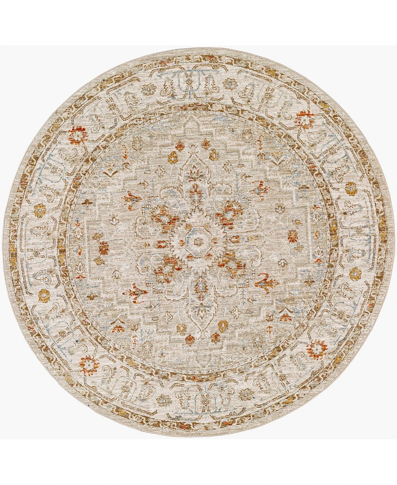 Livabliss Avant Garde Avt-2314 7'10"x7'10" Round Area Rug