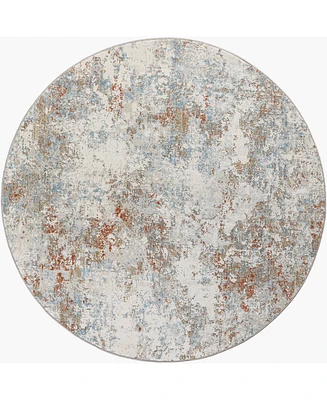 Livabliss Brunswick Bwk-2323 7'10"x7'10" Round Area Rug