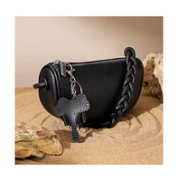 Women's Braided Sling Bag