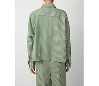 WeWoreWhat Women's Button Front Shirt
