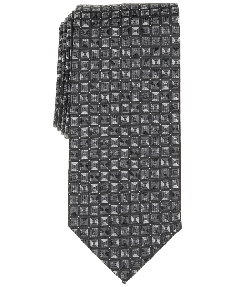 Perry Ellis Portfolio Men's Travers Square-Pattern Tie